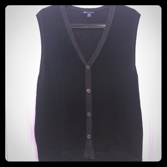 GAP Extra Fine Merino Wool Vest - Picture 1 of 4